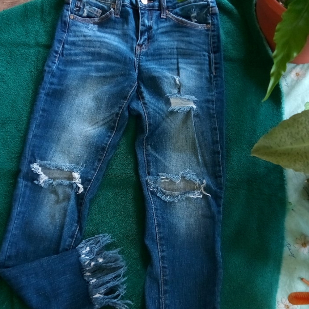 Kancan distressed jeans